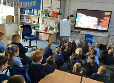 Y1 author visit